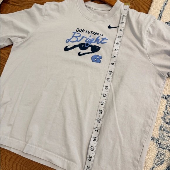 Nike North Carolina UNC Women's Our Future is Bright T-Shirt Size Small - Picture 5 of 8